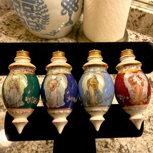 Heavenly Celebrations- Symphony of Angels Ornaments by Bradford Exchange